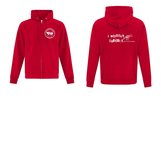 Sweat à capuche zippé DRP Drums