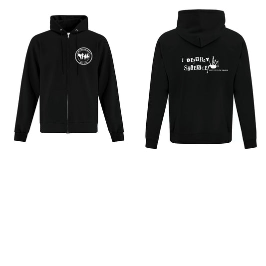 Sweat à capuche zippé DRP Pipes