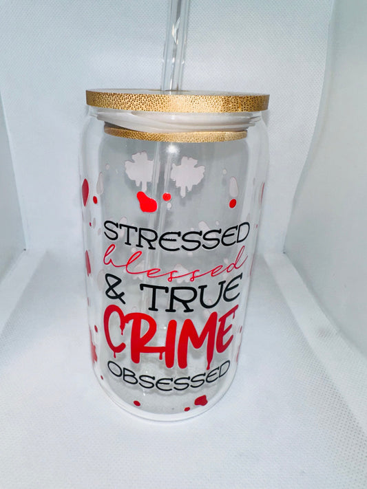 Tasse à café/bière en verre