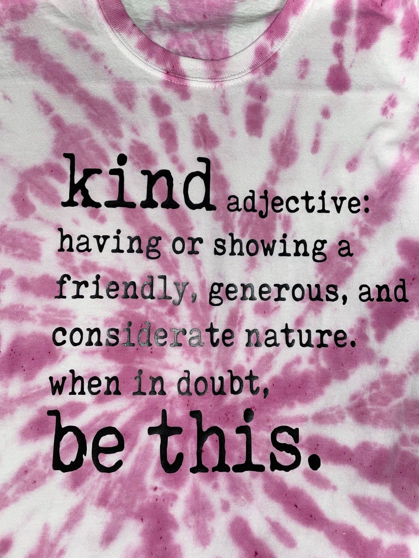 T-shirt Tie Dye rose