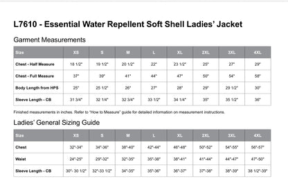 OPG CHEMISTRY LADIES WATER REPELLENT SOFT SHELL JACKET