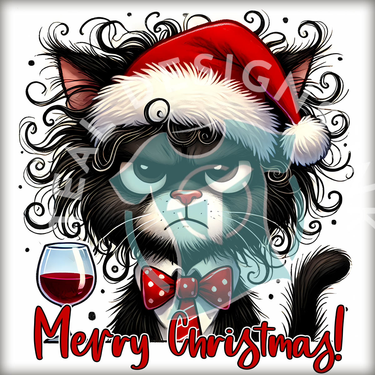 DTF Prints Merry Christmas