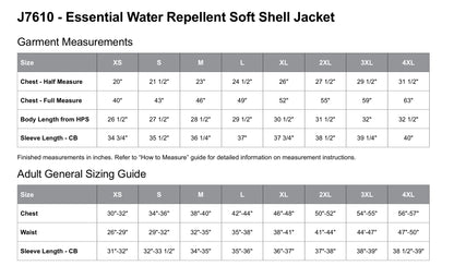 OPG CHEMISTRY MENS WATER REPELLENT SOFT SHELL JACKET