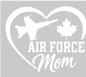 Airforce Mom Car Decal