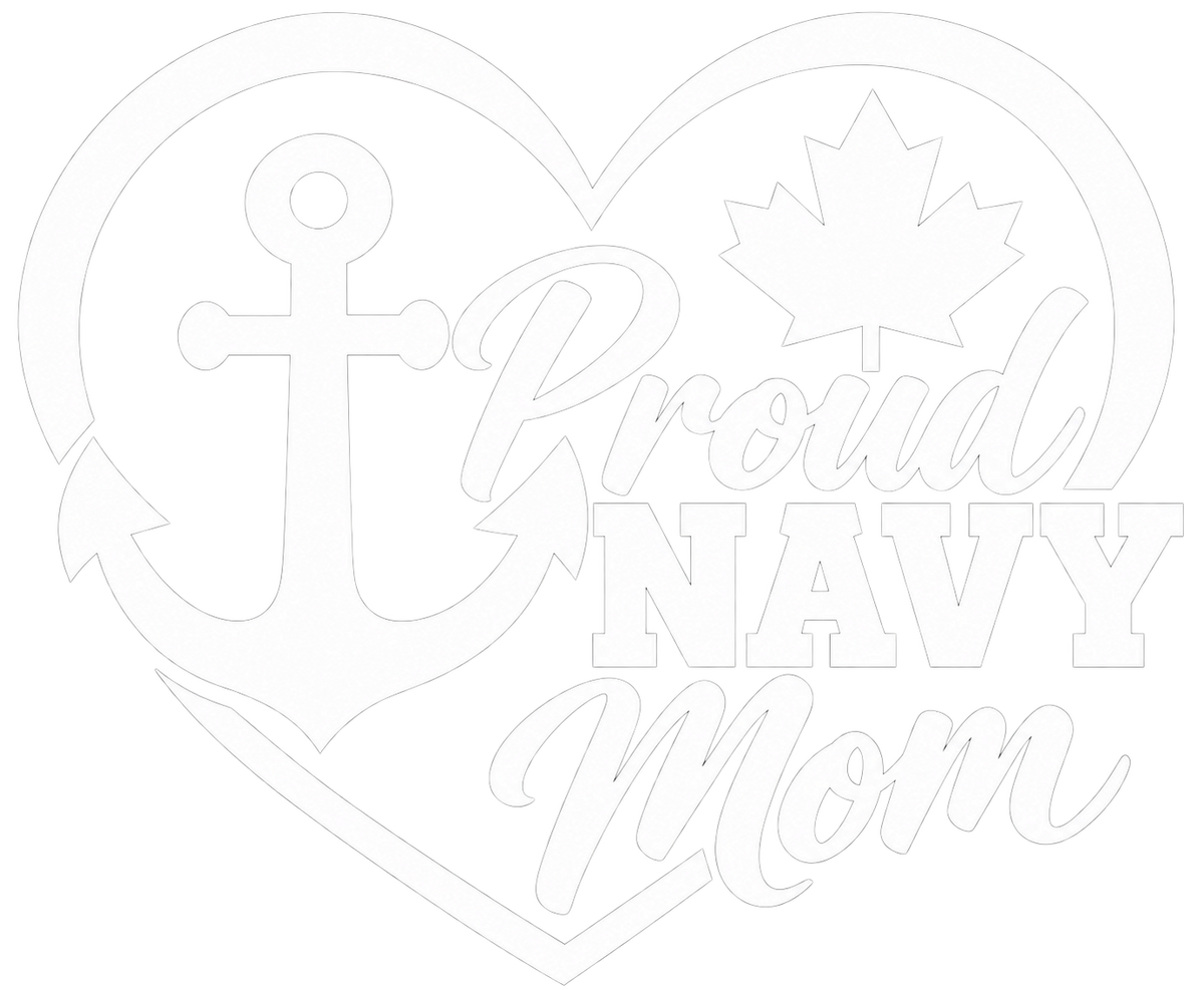 Proud Navy Mom (Decal)