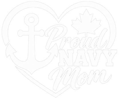 Proud Navy Mom (Decal)