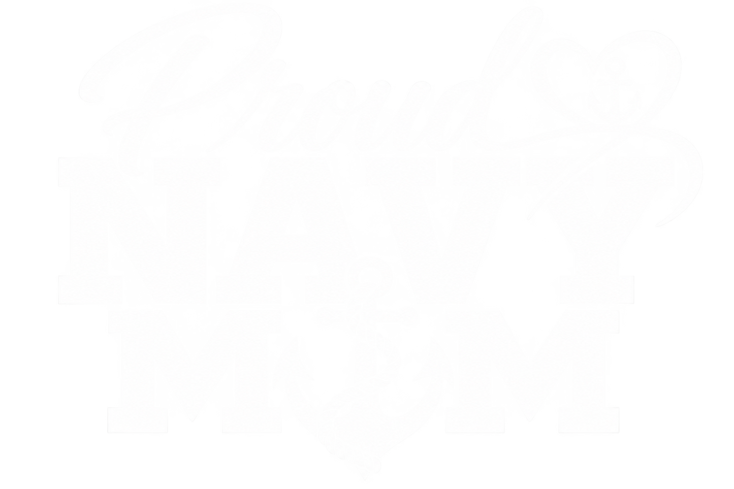 Proud Navy Mom (CAR DECAL)