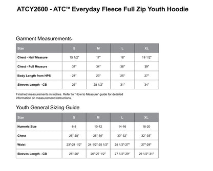 Eunoia Forest School Youth Zip Up Hoodie