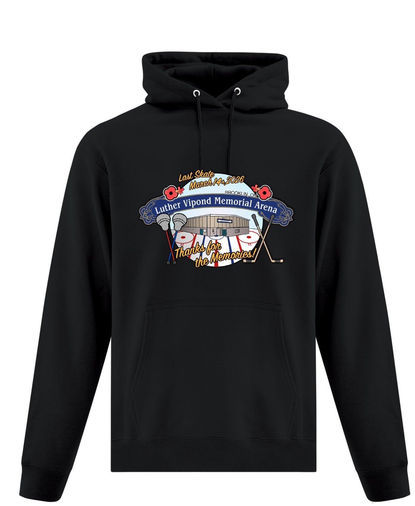 Luther Vipond Memorial Hoodie March 14th