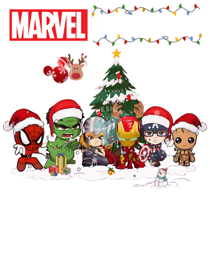 DTF Prints Merry Christmas