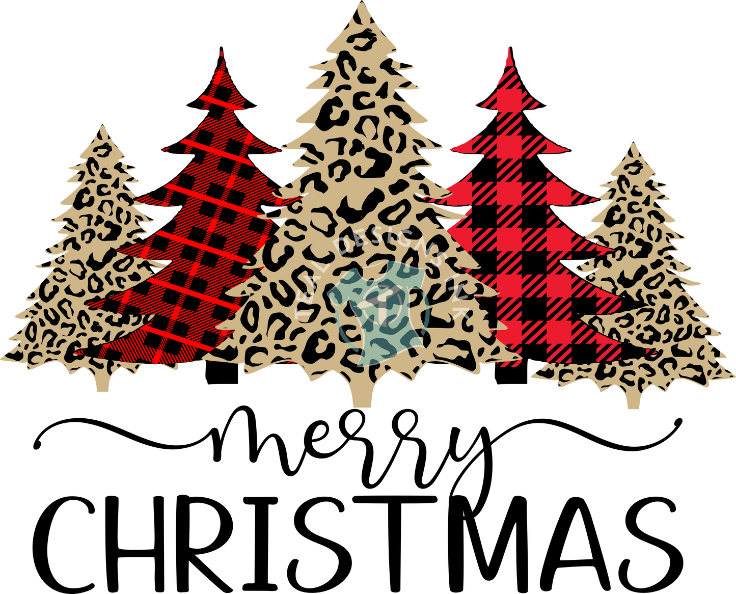 DTF Prints Merry Christmas