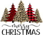 DTF Prints Merry Christmas