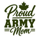 Proud Army Mom (Decal)