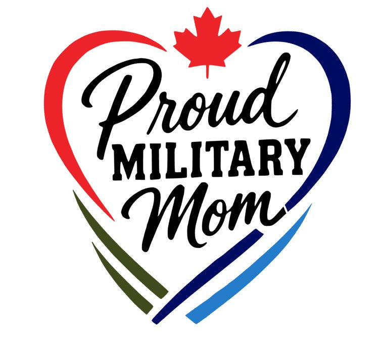 Proud Military Mom (Decal)