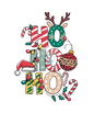Impressions DTF HO HO HO