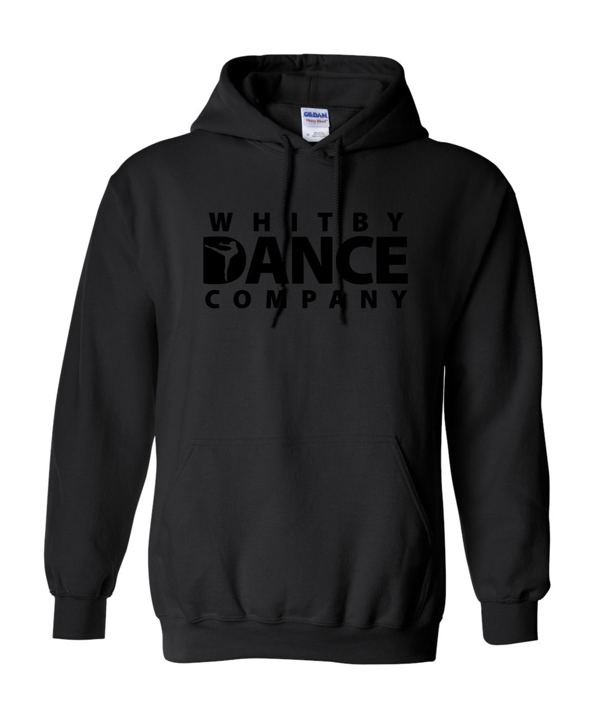 WDC Adult Black on Black Hoodie