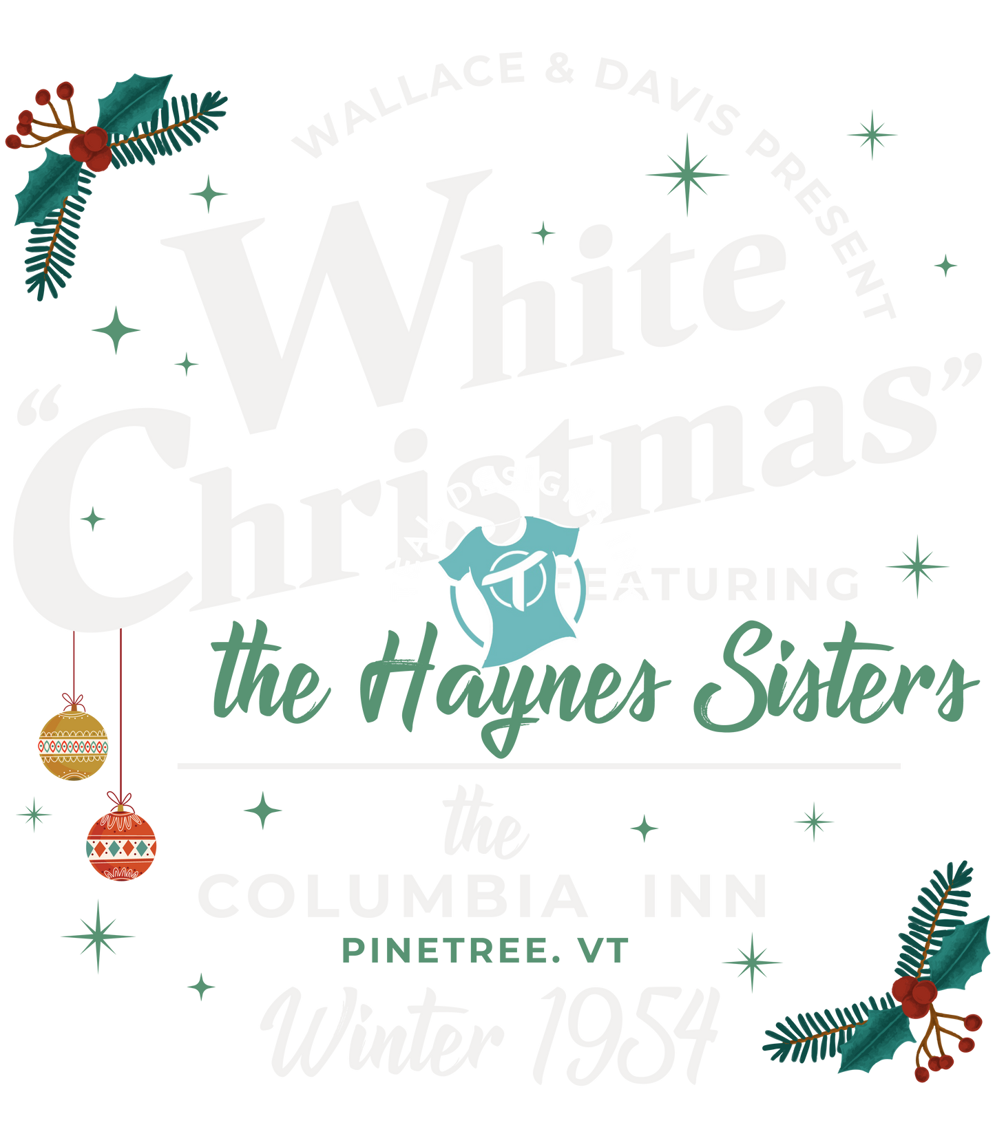 DTF Prints Merry Christmas