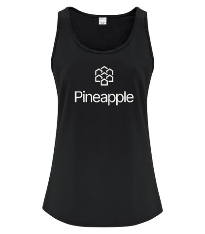 Pineapple Cotton Tank Ladies