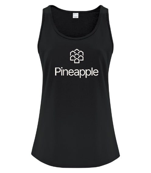 Pineapple Cotton Tank Ladies