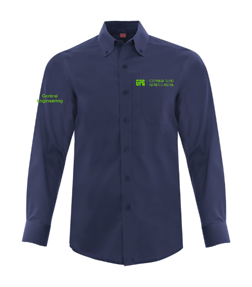 OPG Components and Equipment Engineering Men's  LONG SLEEVE WOVEN SHIRT