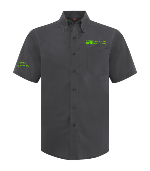 OPG Central Engineering COAL HARBOUR® EVERYDAY SHORT SLEEVE WOVEN SHIRT. D6021