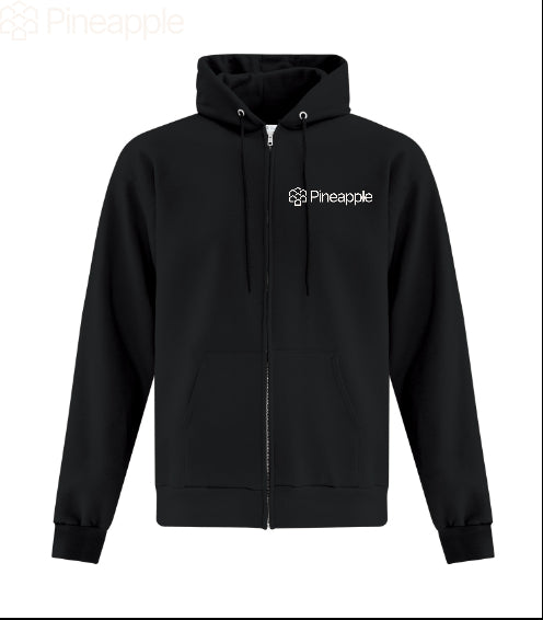 Pineapple Zip Up Hoodie