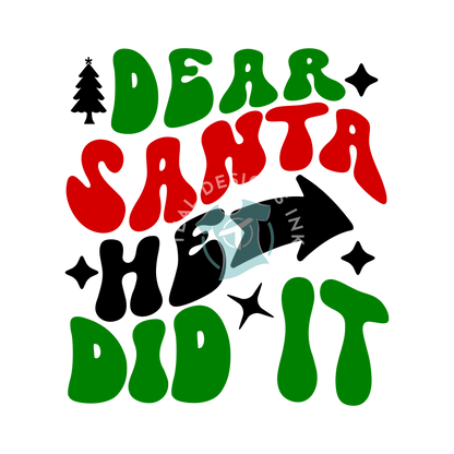 DTF Prints Merry Christmas