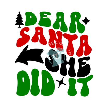 DTF Prints Merry Christmas